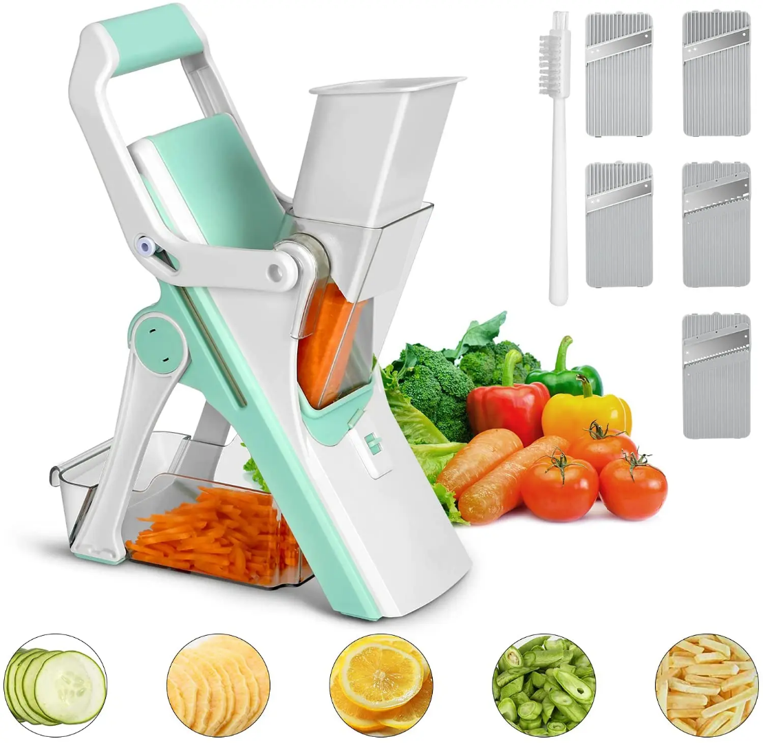 Keysna® Mandoline Coupe-Légumes 5 Lames