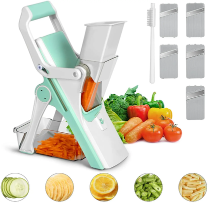 Keysna® Mandoline Coupe-Légumes 5 Lames