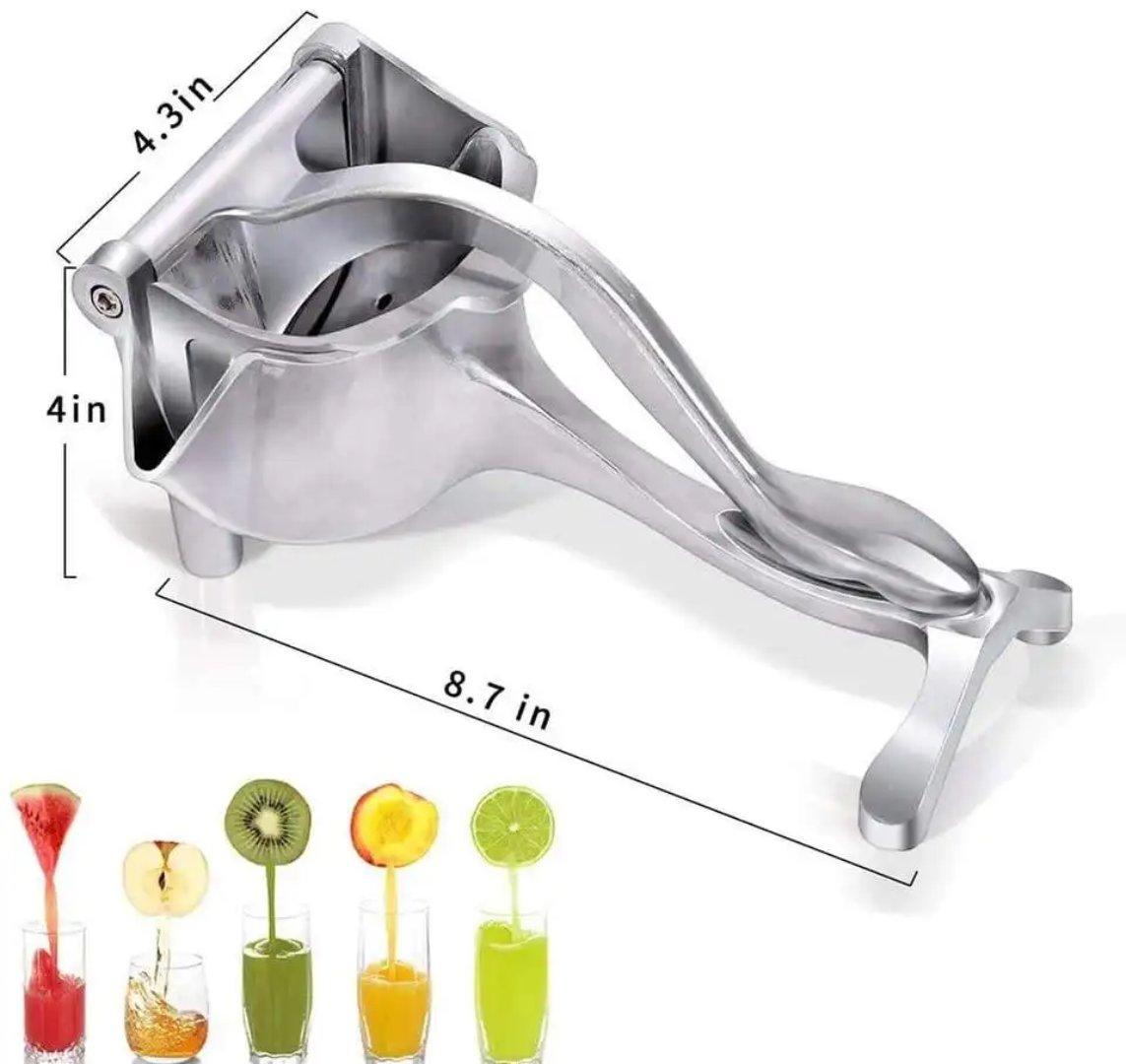 KEYSNA® - Presse-agrumes manuel en Acier Inoxydable et en plastique