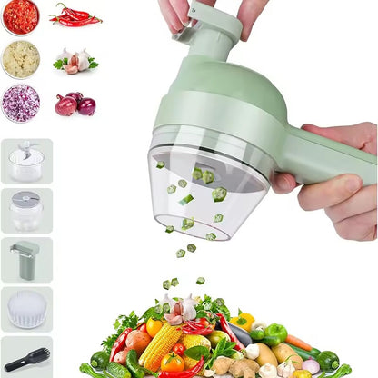 KEYSNA® - Robot Culinaire Électrique 4-en-1
