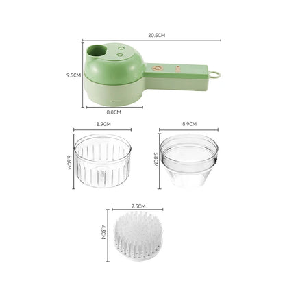 KEYSNA® - Robot Culinaire Électrique 4-en-1