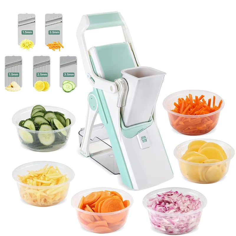 Keysna® Mandoline Coupe-Légumes 5 Lames