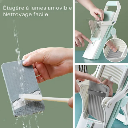 Keysna® Mandoline Coupe-Légumes 5 Lames