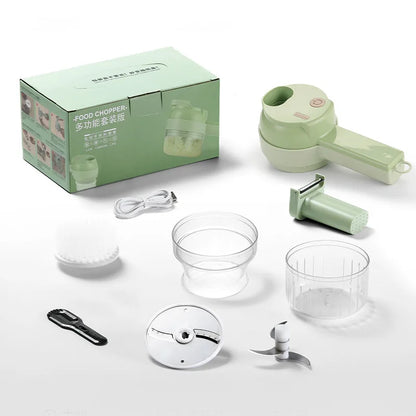 KEYSNA® - Robot Culinaire Électrique 4-en-1